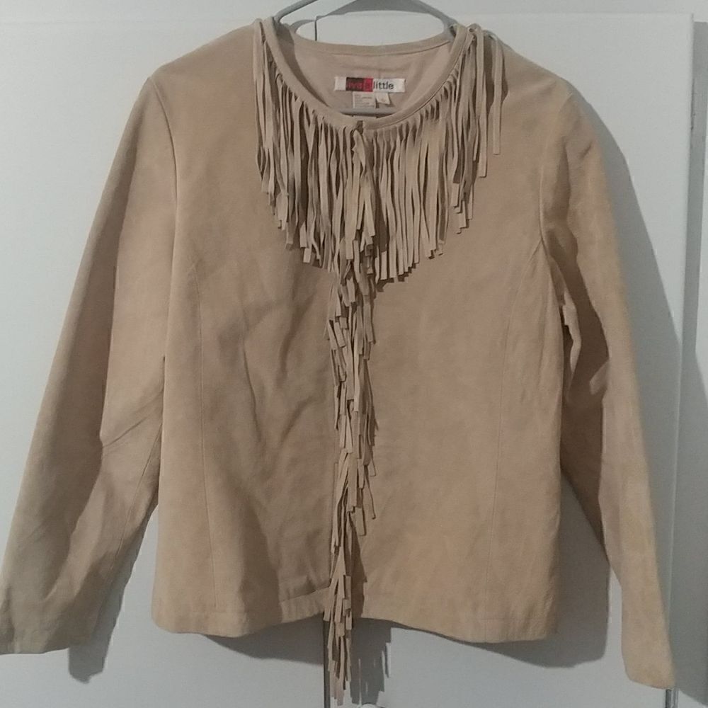 Live a Little Women Leather Jacket